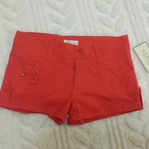 New Red short pants